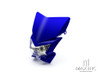 Blue Beasty Universal Supermoto Headlight Mask - 12v/35w