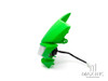 Green Beasty Universal Supermoto Headlight Mask - 12v/35w