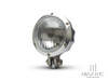 4.75" Polished Alloy Bobber Style Headlight - 12v / 35w