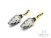 Carbon Pattern Full Size LED Turn Signals / Indicators - Emarked