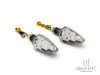 Carbon Pattern Full Size LED Turn Signals / Indicators - Emarked