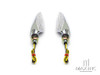 Chrome Full Size Spear Head LED Turn Signals / Indicators - Emarked