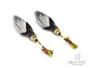 Black Full Size Spear Head LED Turn Signals / Indicators - Emarked