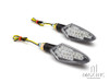 Black Full Size Spear Head LED Turn Signals / Indicators - Emarked