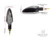 Black Full Size Spear Head LED Turn Signals / Indicators - Emarked