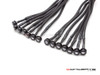 Blue DIY Universal Fender Mount LED Auxiliary Light Set - 14 Piece