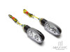Black Super Bright Dual LED Turn Signals / Indicators - Emarked