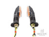 Black Sport Bike LED Turn Signals / Indicators 