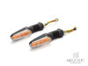 Black Sport Bike LED Turn Signals / Indicators 