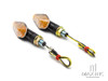 Black Apollos Mini LED Turn Signals / Indicators - Emarked