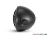 7.7" Matte Black Universal Classic Metal Multi Projector LED Headlight + Mesh Grill - 12v / 75w