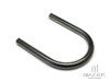 Universal DIY 175mm Flat Raw Steel Rear Tail Seat Hoop