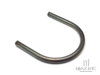 Universal DIY 230mm Flat Raw Steel Rear Tail Seat Hoop