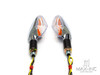 Chrome Amber Inner Lens LED Turn Signals / Indicators - Emarked