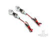 Chrome Alloy Micro Cyclops LED Turn Signals / Indicators - Small & Bright