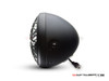 7.7" Matte Black Multi Projector LED Headlight + Union Jack Cover