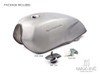ZB Style Universal Unpainted 9L Fuel Tank + Fuel Cap + Fuel Tap