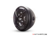7.7" Matte Black Multi Projector LED Headlight + X Cross Cover