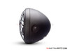 7.7" Matte Black Multi Projector LED Headlight + Spyder Grill Cover