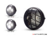 7.7" Matte Black Multi Projector LED Headlight + Spyder Grill Cover