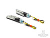 Black Mini Slim LED Turn Signals / Indicators - Emarked