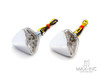 Chrome Shorty LED Turn Signals / Indicators - Emarked