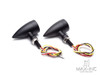 Black Bullet Alloy Integrated LED Stop / Tail Lights + Turn Signals