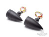 Black Bullet Alloy Integrated LED Stop / Tail Lights + Turn Signals