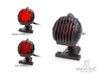Matte Black Alloy Mini Microphone Style LED Stop / Tail Light