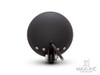 5" Matte Black Metal Shallow Bottom Mount Custom Headlight