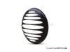 Prison Grill Design 7" Black CNC Aluminum Headlight Guard Cover