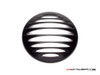Prison Grill Design 7" Black CNC Aluminum Headlight Guard Cover