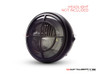 Beemer Grill Design 7" Black CNC Aluminum Headlight Guard Cover