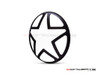Big Star Grill Design 7" Black CNC Aluminum Headlight Guard Cover
