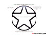 Big Star Grill Design 7" Black CNC Aluminum Headlight Guard Cover