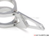 MAX Blade Polished CNC Machined Aluminum Headlight Brackets  - Fits Fork Sizes 32 - 59mm