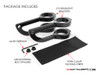 MAX Rogue Black CNC Machined Headlight Brackets - Fits Fork Sizes 32 - 59mm
