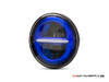 5.75" Blue Classic / Modern LED Headlight Insert