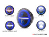 5.75" Blue Classic / Modern LED Headlight Insert