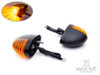 Black Universal Fender Mount Turn Signals / Indicators