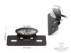 Matte Black Oval Integrated LED Stop / Tail Light / Turn Signals