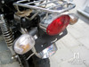 Universal Custom Chrome Oval Stop / Tail Light - Bulb Type