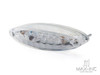 Universal Oval LED Stop / Tail Light - Clear Lens