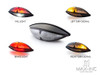 Universal Stryker Black LED Integrated Stop / Tail Light / Turn Signals