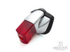 Universal Chrome Retro Style Fender Mount Stop / Tail Light - Bulb Type