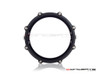 MONZA 5.75 Inch CNC Machined Aluminum LED Headlight Surround - Black