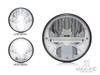 7" Chrome Classic Reflector Type LED Headlight Insert