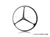 7" Tri-Benz Grille Design Black CNC Aluminum Headlight Guard Cover