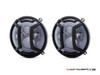 JK Jeep Wrangler Daymaker LED Headlights + Armour Grille Cover Set