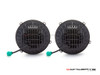 JK Jeep Wrangler Daymaker LED Headlights + Armour Grille Cover Set